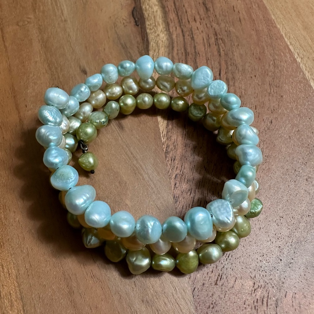 Fresh Water Pearl Wrap Bracelet